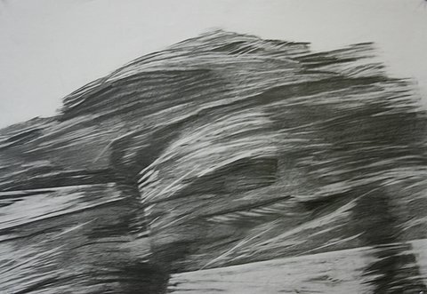 Lofoten 2 | 2012 | 70 bij 100cm | grafiet